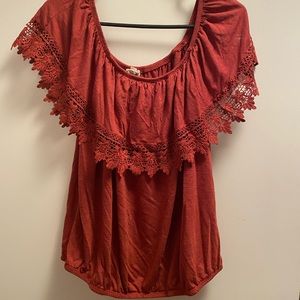 Cute off the shoulder top